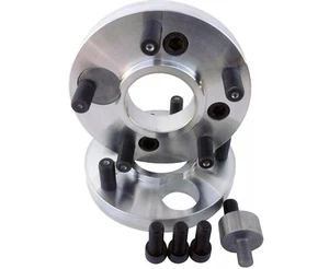 15mm adapters with studs 4x100 to 5x120 fit BMW wheels onto BMW e30 Golf - Picture 1 of 1