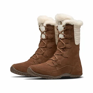 The North Face Nuptse Purna II Women's Insulated Brown Winter Boots Size 9 9.5 - Picture 1 of 14