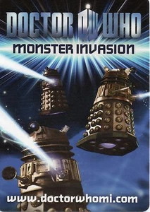 Doctor Who Monster Invasion TEST SET CARD CHOOSE BASIC OR FOILS 1 TO 089 - Picture 1 of 59