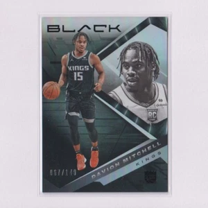 2021-22 Panini Black #76 Davion Mitchell RC Rookie SN /149 - Bild 1 von 2