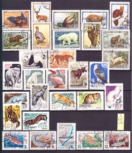 Russia, 1957-66, Animals 5 sets, used/CTO, VF - Picture 1 of 1