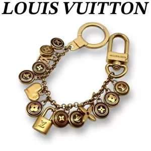Authentic Louis Vuitton M65386 Porte Crecienne Pastille Bag Charm Logo 61211 - Picture 1 of 10