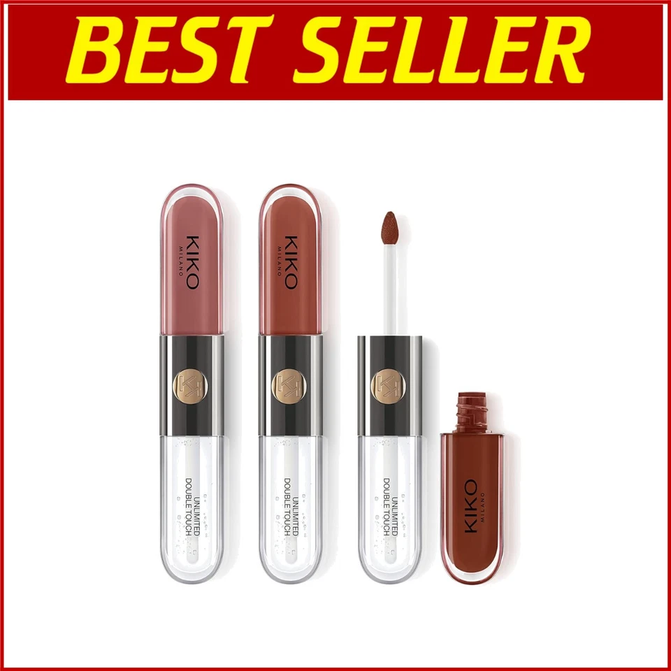 Unlimited Double Touch Lipstick Kit - 3 Shades for Long-Lasting Luxury Lips - Image 1 of 4