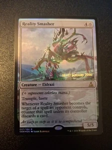 Reality Smasher Oath Of The Gatewatch NM Foil Prerelease Promo MTG English - Picture 1 of 1