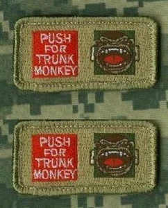 JSOC SEAL SAS JTF2 KSK RANGERS SP JTF OPS vêlkrö 2" 2-TAB spinta per baule scimmia - Foto 1 di 12