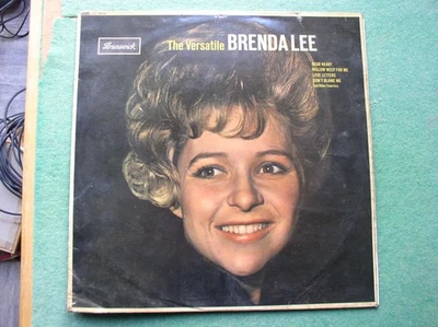 BRENDA LEE:   THE VERSATILE BRENDA LEE    LAT 8614     CON  VG+ - Image 1 of 4