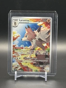 2025 Pokemon Viaggio Insieme LYCANROC 166/159 Illustrazione Rara (NM) - Foto 1 di 2