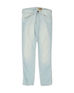 WRANGLER Womens Bryson Straight Jeans W30 L32 Blue Cotton AE46 - Picture 1 of 4
