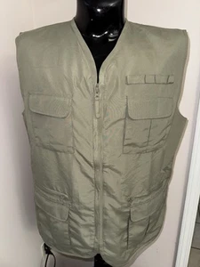 Fishing Hunting Vest Size Large Haband Travelers Outdoor Sportsman Utility - Picture 1 of 3