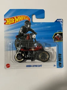 Hot Wheels Honda CB750 Cafe Schwarz Rot  150/250 2025 1/5 HW Moto Motorrad - Bild 1 von 5