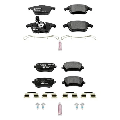 For Volkswagen Tiguan 09-14 Disc Brake Pad Set Euro-Stop Semi-Metallic Front & Foto 1 de 4