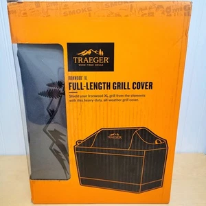 NEW Traeger Ironwood BAC658 XL Full-Length Trolly Grill Cover - Gray - Free Ship - Picture 1 of 6