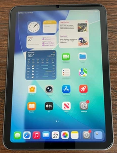Apple iPad mini 7. Gen (A17 Pro) Grau - WiFi + 5G Cellular 100% Batt - Neuwertig - Bild 1 von 6