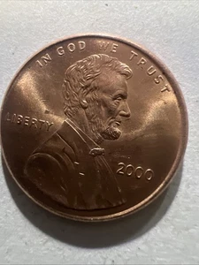 2000 P LINCOLN CENT / WIDE A-M /REALY WIDE / CHEAP / CHECK IT OUT / WOW / #007 / - Picture 1 of 16