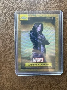 2024 Topps Chrome Marvel Gold Wave Refractor #120 Jessica Jones /50 - Bild 1 von 2