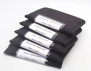 Lee Filters 100mm Set of 5 Colour Effect Graduated Blue & Brown Filter CLEARANCE - Picture 1 of 6