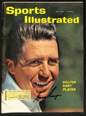 Revista Sports Illustrated firmada/autografiada por Gary Player 8/05/1961 JSA 199406 Foto 1 de 2