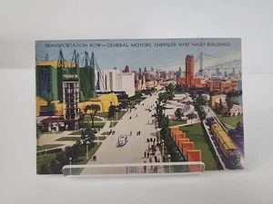 Fila de transporte postal de la Feria Mundial de Chicago 1933 vintage GM Chrysler Nash  - Imagen 1 de 3