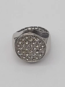 POV Hidden Dial Uhrenring mit Stretchband neue Batterie funktioniert - Bild 1 von 10