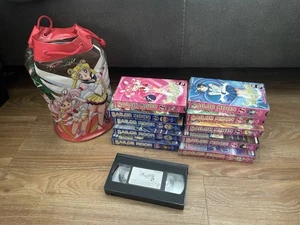 Lot Of 10 Sailor Moon VHS Tapes New Sealed & Used Free Shipping - Picture 1 of 4