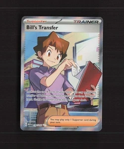 Bill's Transfer 194/165 Scarlet & Violet 151 Full Art Rare Holo Pokemon Card NM - Picture 1 of 10