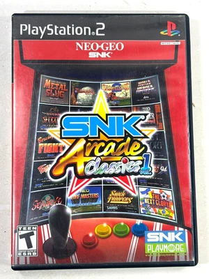 SNK Arcade Classics, Vol. 1 (Sony PlayStation 2, 2008) PS2 CIB - Image 1 of 4