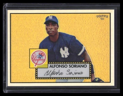 2006 Topps '52 Новички #DFC17 Альфонсо Сориано Дебют Флешбэки Рефрактор /552 - Изображение 1 из 2