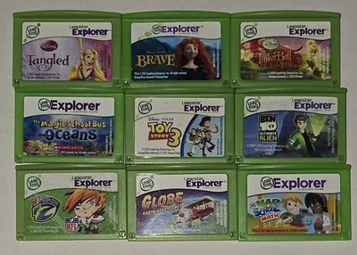 LeapFrog Explorer Game Lot Of 9 - Image 1 of 2