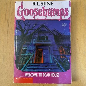 Goosebumps Welcome to Dead House (#1) by R L Stine (1992) Kids Teen Horror - Picture 1 of 5