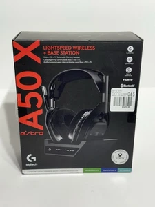 Logitech G Astro A50 X Wireless Gaming Headset + Base Station for PS5, Xbox, PC - Picture 1 of 8