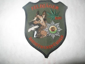 GERMANY FOREIGN K9 POLICE PATCH (READ DESCRIPTION) FELDJAGER - Bild 1 von 1