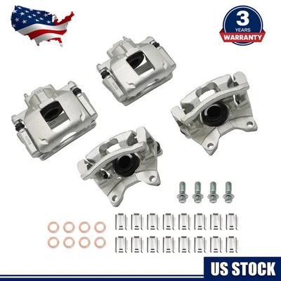 Pinzas de freno de disco delanteras + traseras con soporte para Jeep Wrangler Dodge Nitro 18B5045 Foto 1 de 4