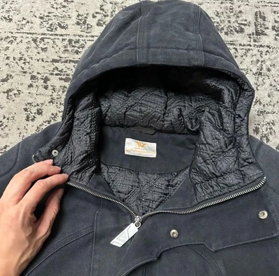 Trendt Vision Black Mecha Puffer Jacket Size XL - Image 1 of 4