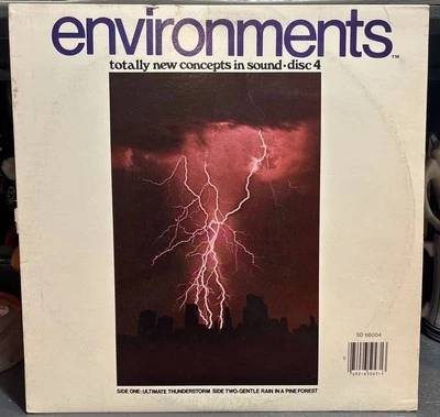 Environments Totally New Concepts In Sound Disc 4 SD 66004 Nature Sound LP - Image 1 of 4