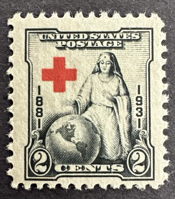US 1931 Scott #702 Mint Stamp MNH Red Cross Society 50th Anniv. - Image 1 of 2