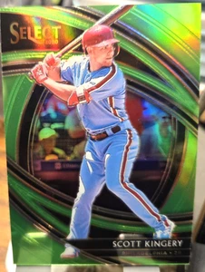 2020 Panini Select Green Prizm Premier Level Scott Kingery #191 (NM) SN:80/99 - Picture 1 of 3
