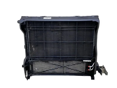 2019-2023 BMW X7 3.0L FRONT & REAR MAIN RADIATORS W/ ELECTRIC COOLING FAN SET Foto 1 de 4