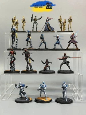 Star Wars: Shatterpoint – Full Core Set (Fully Painted Commission,16 Miniatures) - Image 1 of 4