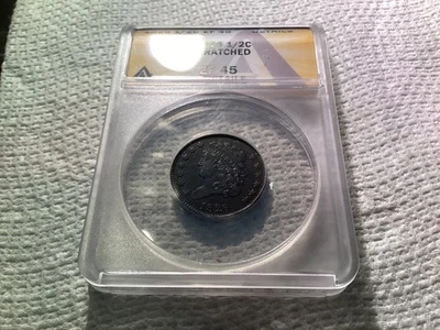 1826 CLASSIC HEAD Half Cent ANACS - Image 1 of 4