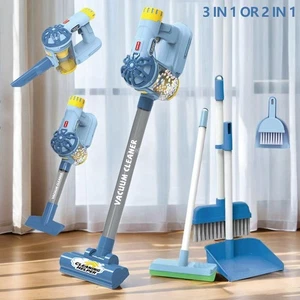 Kids Electric Vacuum Cleaner Toy Set – Simulation Cleaning Role Play Educational - Picture 1 of 29