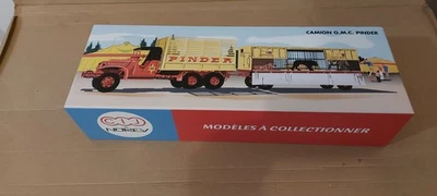 GMC Cirque Pinder avec sa Remorque Fauves en boite d'origine CIJ / Norev - Photo 1/3
