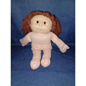 Vintage 1984 Cabbage Patch Kids Doll Brown Hair Brown Eyes Dimples CPK - Picture 1 of 12