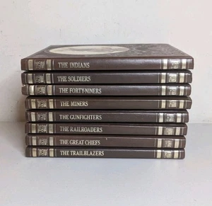 Lot of 8 The Old West Time Life Books The Indians, The Soldiers, The Miners etc. - Imagen 1 de 11