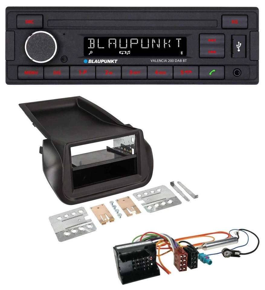 Blaupunkt DAB MP3 Bluetooth USB Autoradio für Citroen Nemo Peugeot Bipper ab 200 - Bild 1 von 4