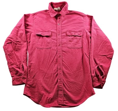 Camisa Big Mac De Colección Para Hombres Grande Abotonada JC Penney Franela Ropa de Trabajo EE. UU. AÑOS 70 Foto 1 de 4