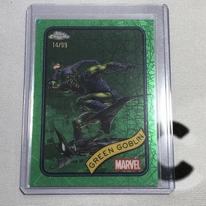 2025 Topps Chrome Marvel Green Goblin /99 - Picture 1 of 2