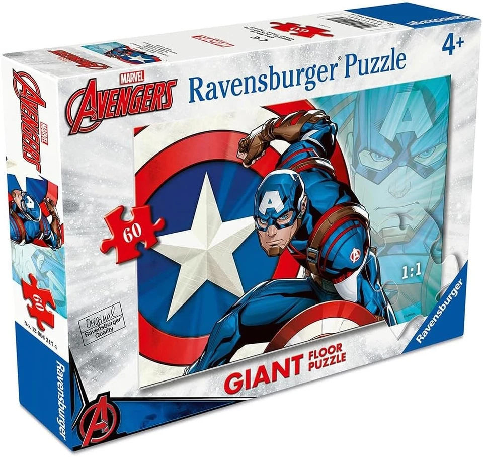 RAVENSBURGER PUZZLE GIANT 125pz AMICI E NEMICI DI MARIO 05640 - Immagine 1 di 1