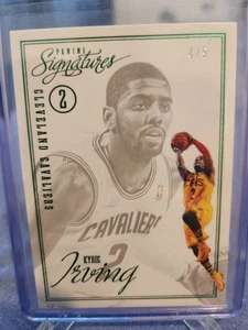 2012-13 Panini Signatures Kyrie Irving Green Rookie RC 4/5 - Bild 1 von 2