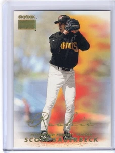 SCOTT SAUERBECK 1999 Skybox Premium ROOKIE #223 - ACTION VERSION - Picture 1 of 1