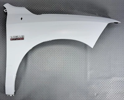 ✅ 09-24 RAM 1500 Classic 2500 3500 OEM FRONT RIGHT FENDER PANEL White PW7 Pass. - Image 1 of 4